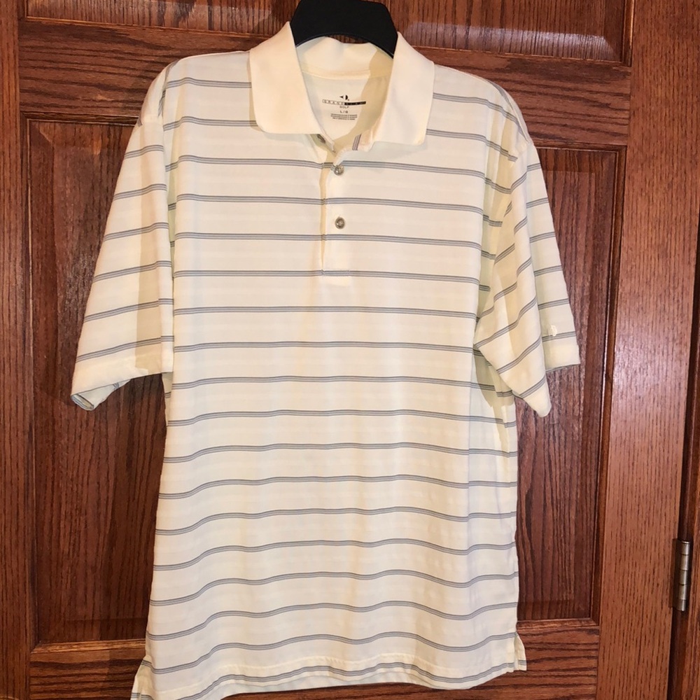 Grand Slam Polo Shirt with Stripes